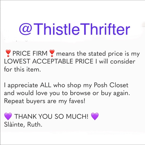 💜 POSH CLOSET INFORMATION 💜 - Picture 13 of 14